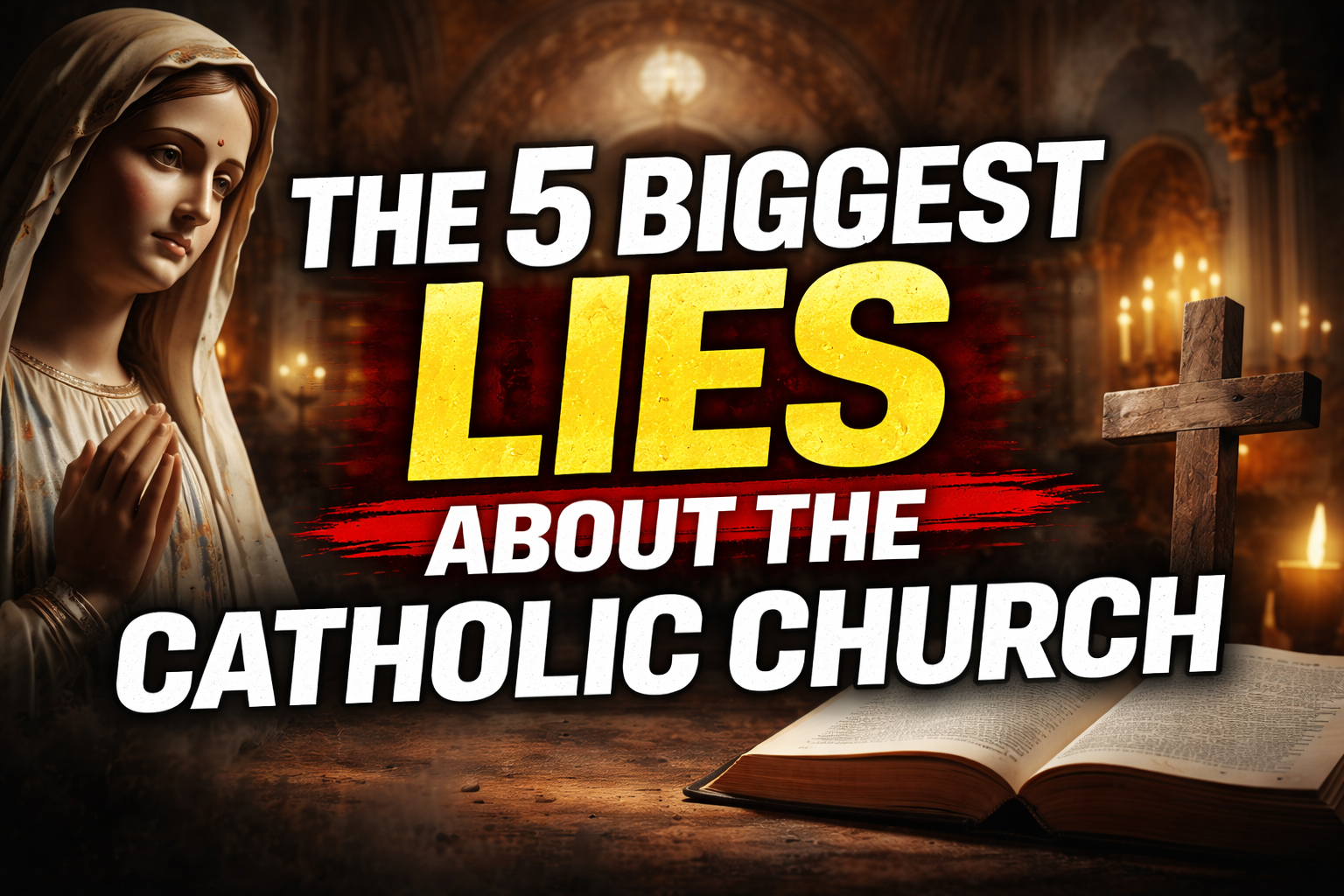 The 5 Biggest Lies About the Catholic Church