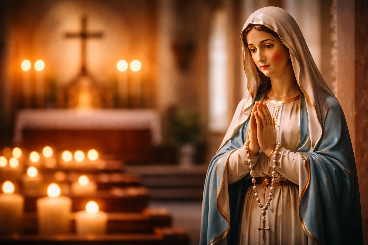 Why Do Catholics Pray to Mary and the Saints Instead of God?